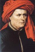 Robert Campin Portrait of a Man oil painting on canvas